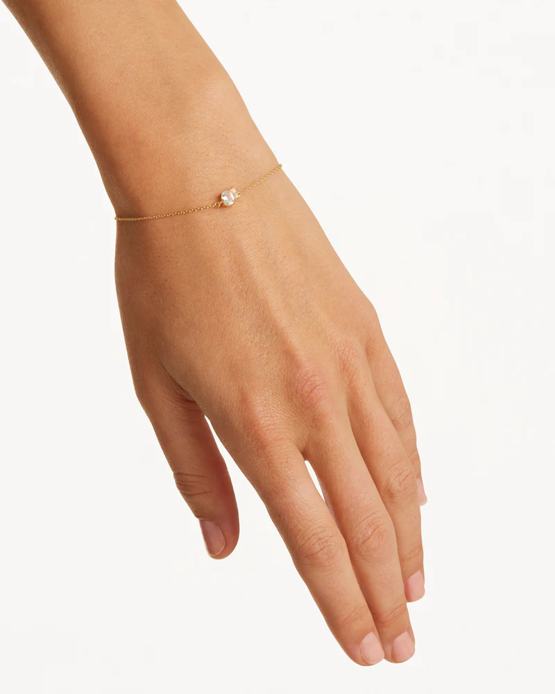 9k Solid Gold Figaro Chain Bracelet
