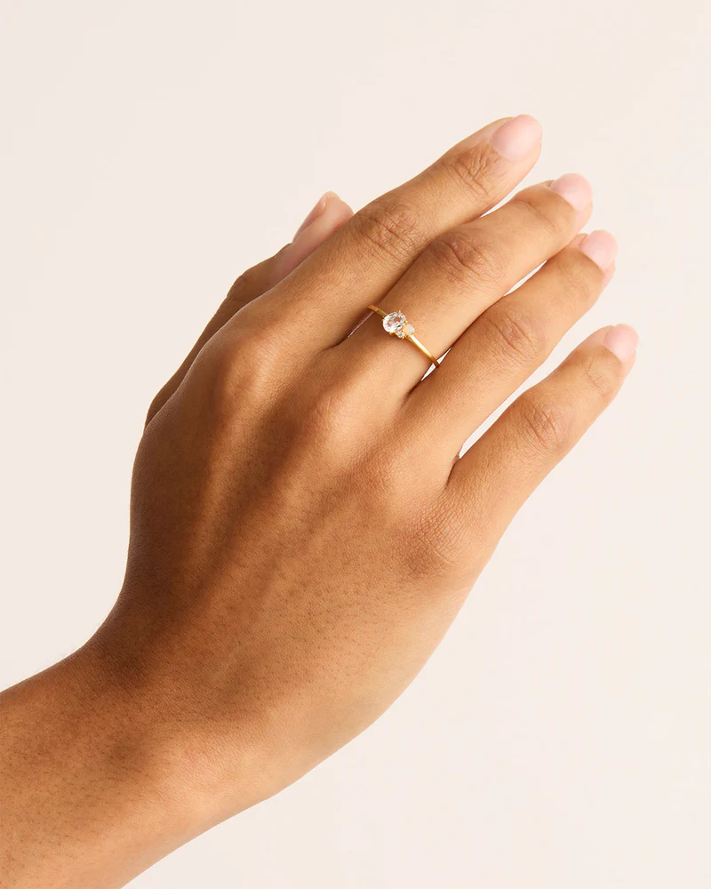 18k Gold Vermeil Endless Skies Ring