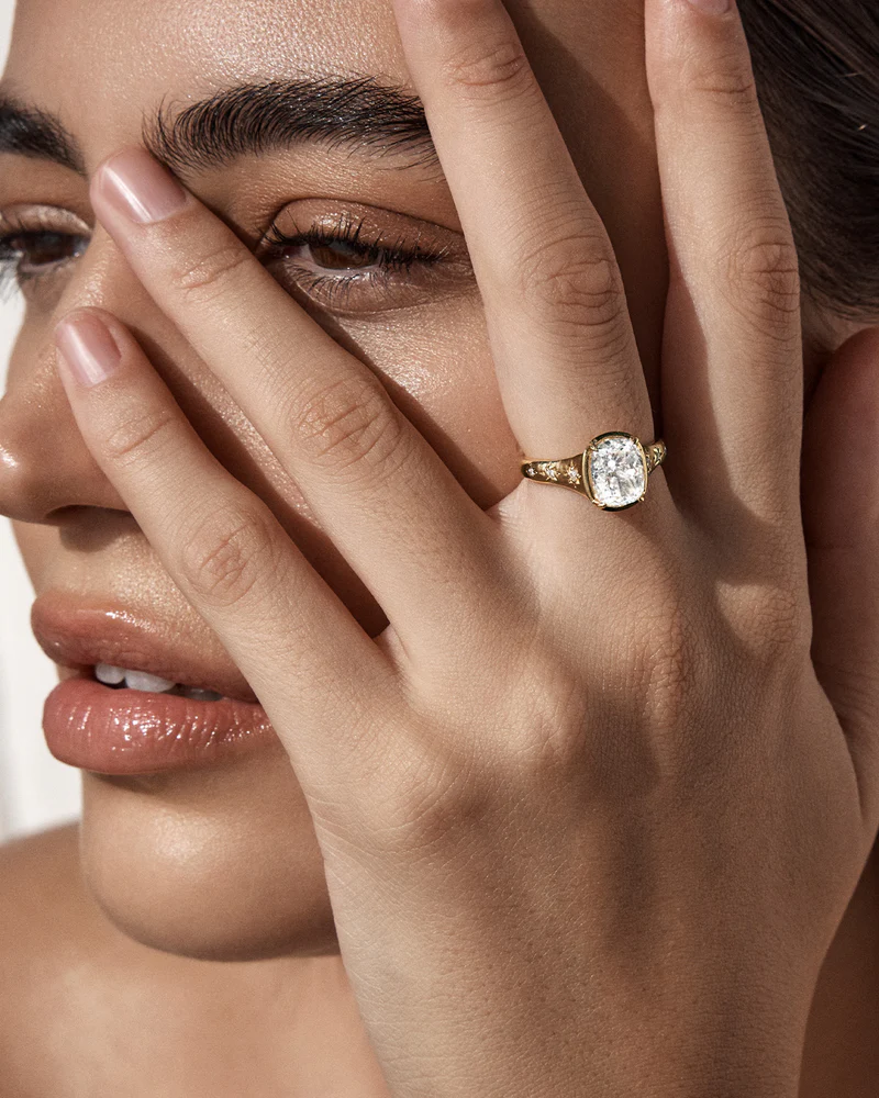 18k Gold Vermeil Endless Skies Ring